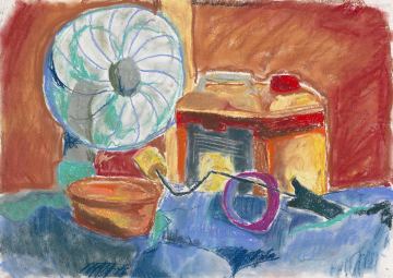 Stillleben mit Ventilator